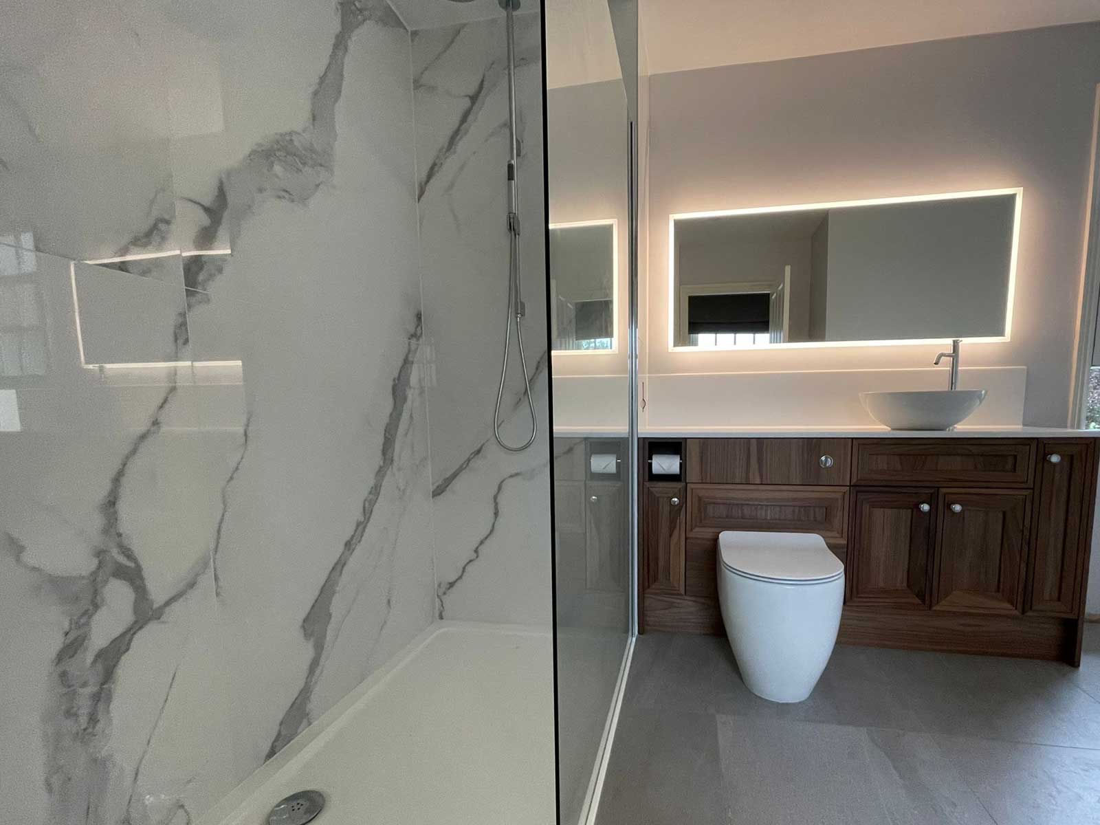 Bathroom in Cambridgeshire designed and installed by House of Harmony