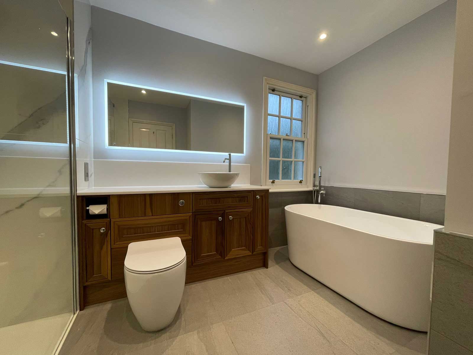 Bathroom in Cambridgeshire designed and installed by House of Harmony