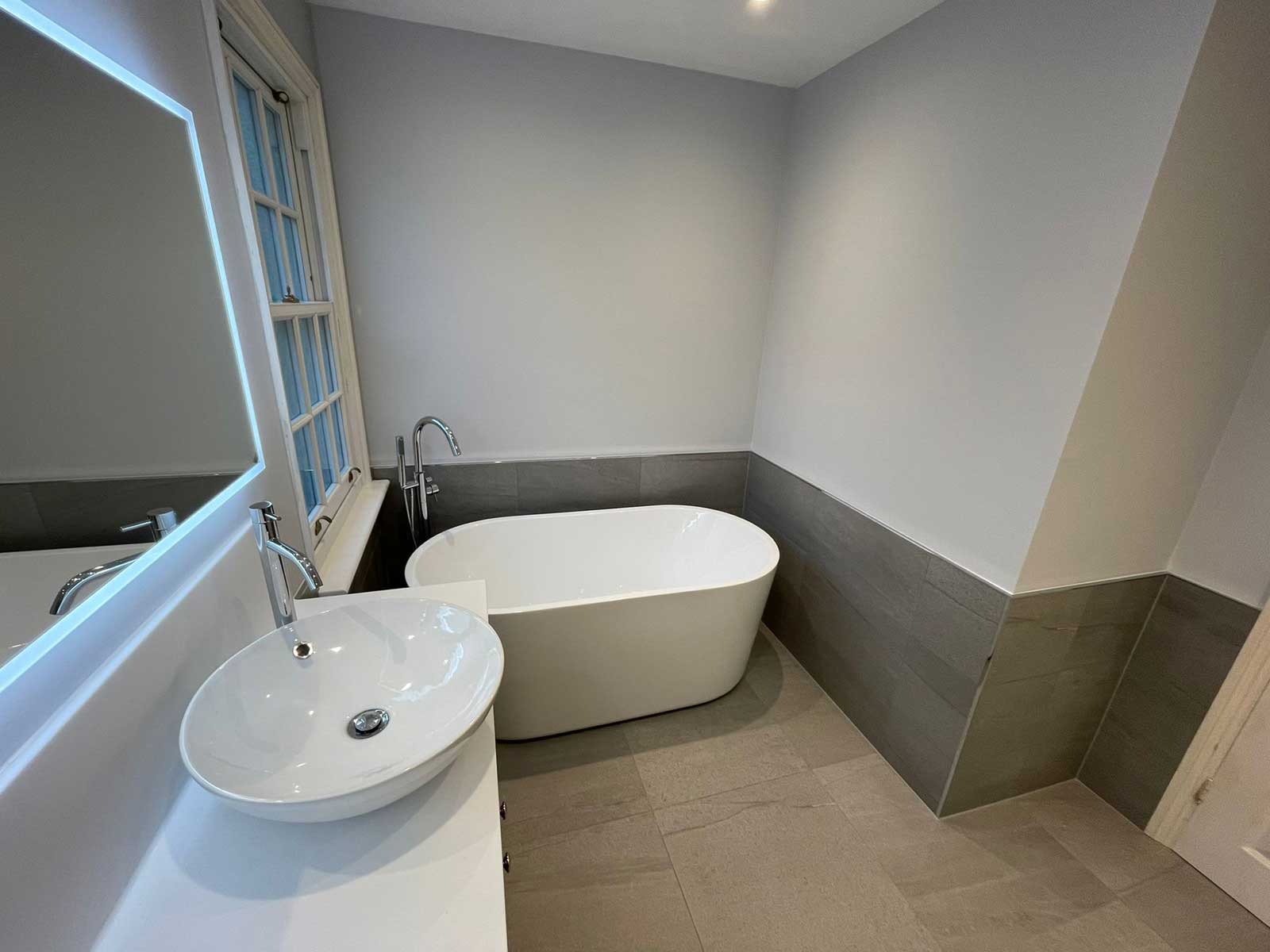 Bathroom in Cambridgeshire designed and installed by House of Harmony