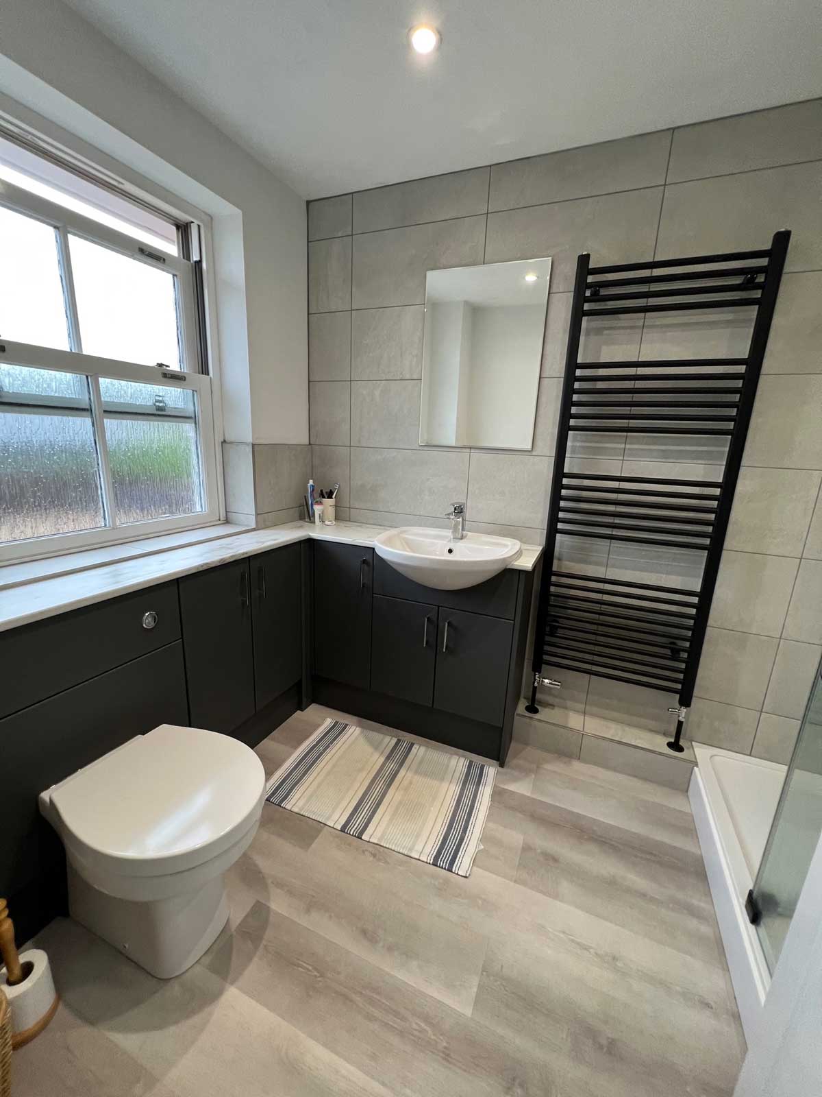 Bathroom in Bury St Edmunds, Suffolk designed and installed by House of Harmony