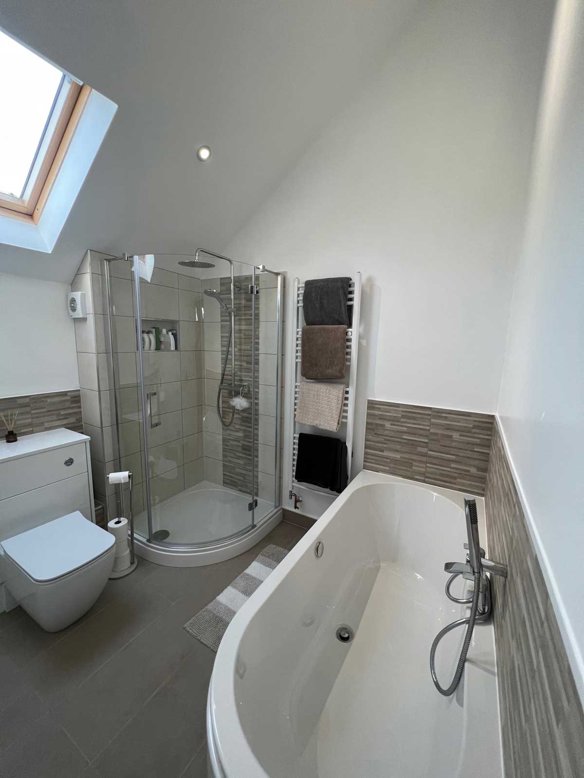 Bathroom in Bury St Edmunds, Suffolk designed and installed by House of Harmony