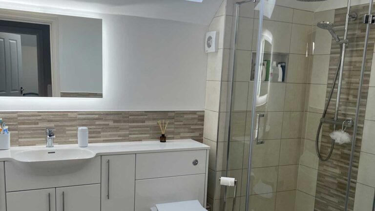 Bathroom in Bury St Edmunds, Suffolk designed and installed by House of Harmony
