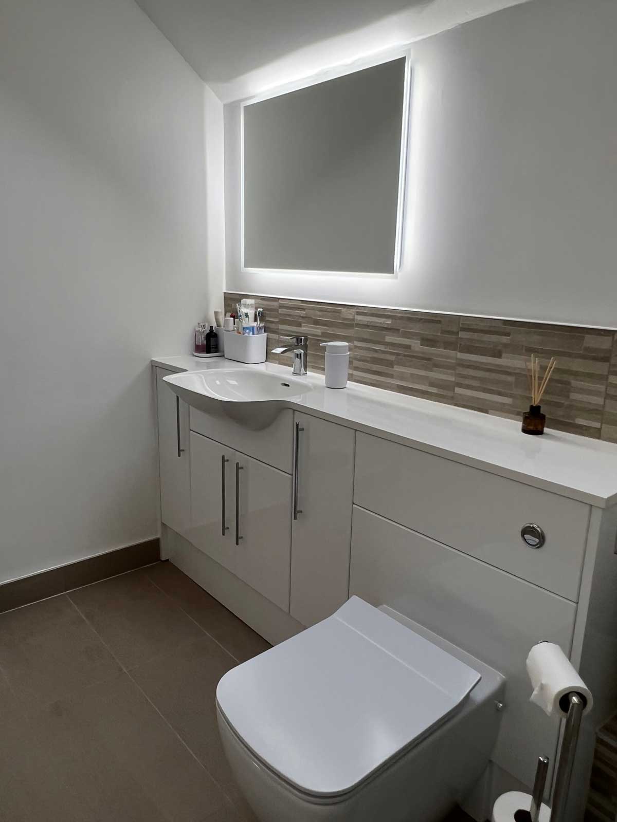 Bathroom in Bury St Edmunds, Suffolk designed and installed by House of Harmony