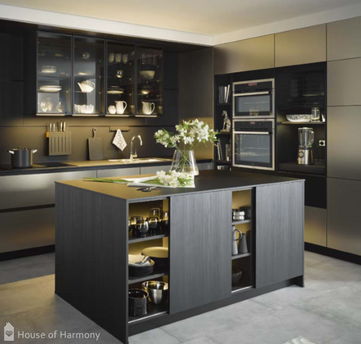 Black Kitchen Style
