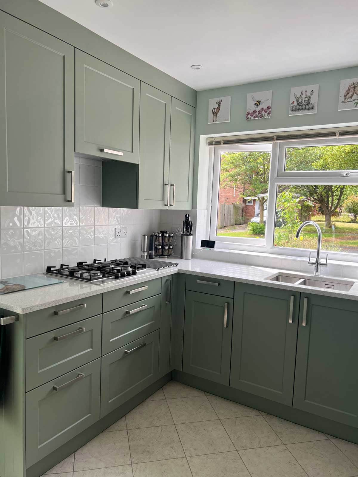 Kitchen in Bury St Edmunds, Suffolk designed and installed by House of Harmony