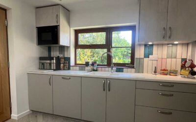 Stunning kitchen designed and installed by House of Harmony together with building work in Bury St Edmunds