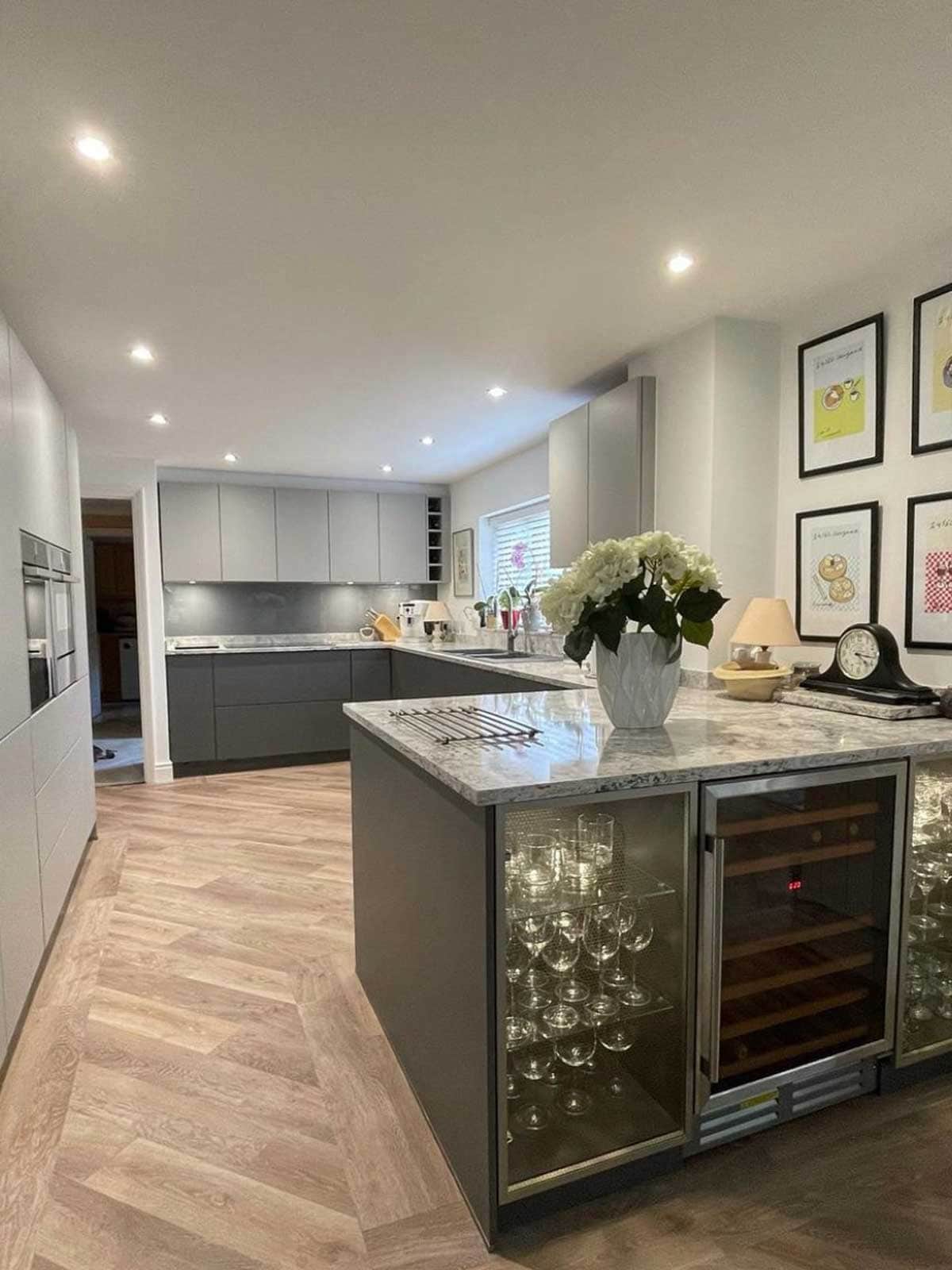 Kitchen in Bury St Edmunds, Suffolk designed and installed by House of Harmony